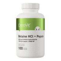 OstroVit Betiin HCl + Pepsiin 100 caps