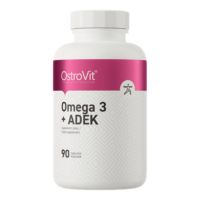 OstroVit Omega 3 + ADEK 90 kapslit