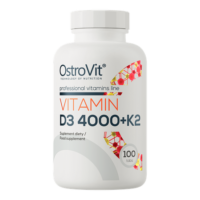 OstroVit Vitamiin D3 4000 RÜ + K2 100 tab