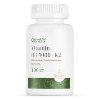 OstroVit Vitamiin D3 4000 RÜ + K2 VEGE 100 tab