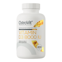 OstroVit Vitamiin D3 8000 RÜ 200 tab