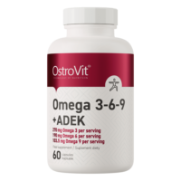 OstroVit Omega 3-6-9 + ADEK 60 kapslit