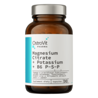OstroVit Pharma magneesiumtsitraat + kaalium + B6 P-5-P 90 kapslit